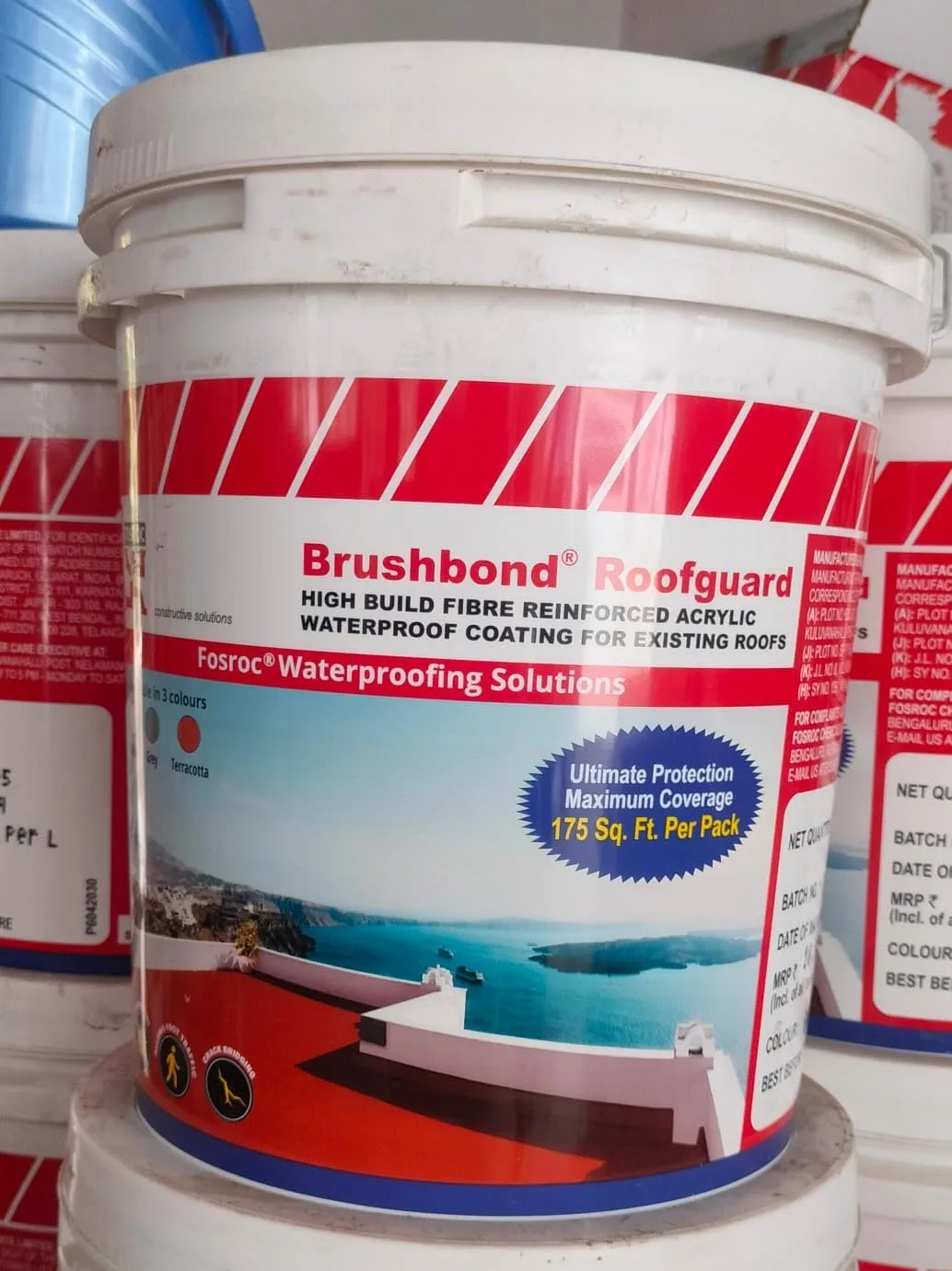 Fosroc Brushbond Roofguard Terracotta 20L