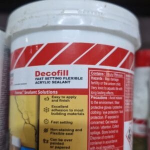 Fosroc Decofill Acrylic Crack Filler
