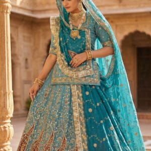Maharani Premium 3.5 Meter Gher Lehenga Suit