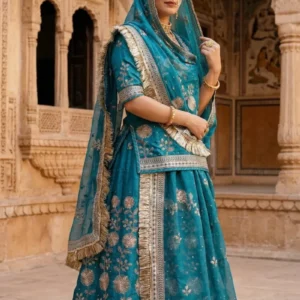 Riyasat-E-Rang Rajwadi Gher Lehenga