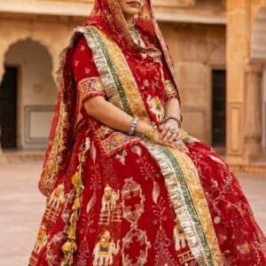 Rajwadi Gajraj Heritage Poshak Set