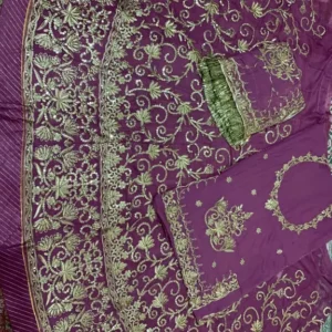 Royal Rajputana Poshak Lehenga with Heavy Gotta