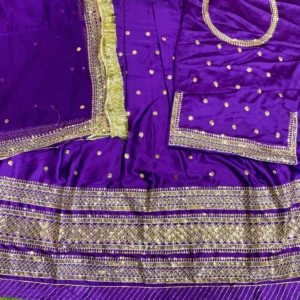 boutique rajputi poshak suit heavy satin fabric