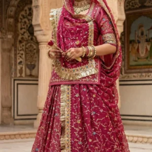 Rajwada Maharani Vintage Zari Resham Work